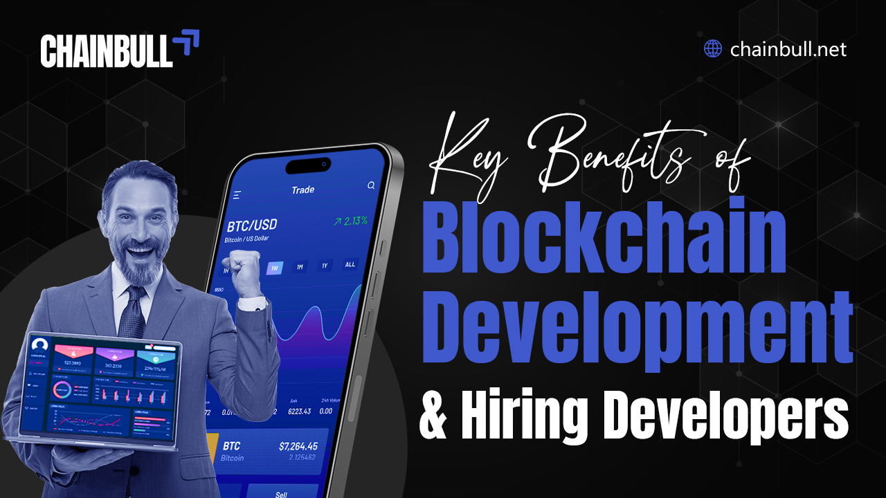 Banner for Blockchain Development and Hiring Developers