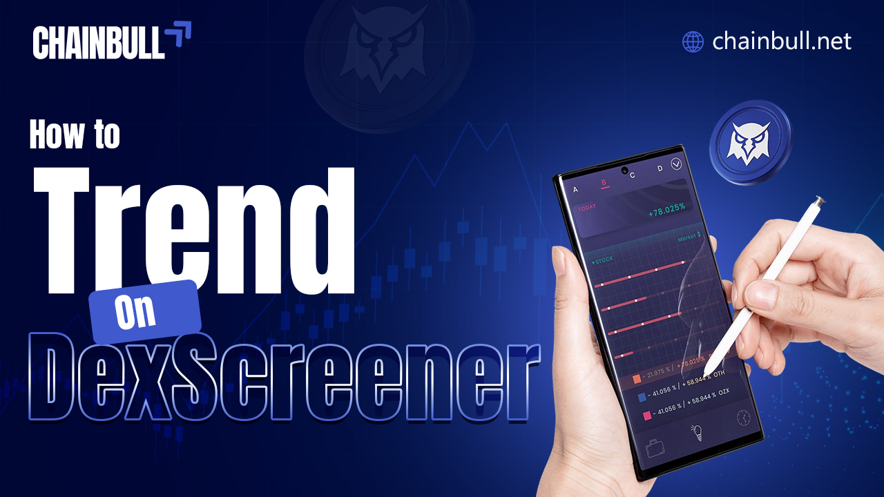 Blog banner on How to trend on DexScreener
