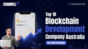Blog banner on Top 10 Blockchain Development Company Australia – Sep 2025 Rankings