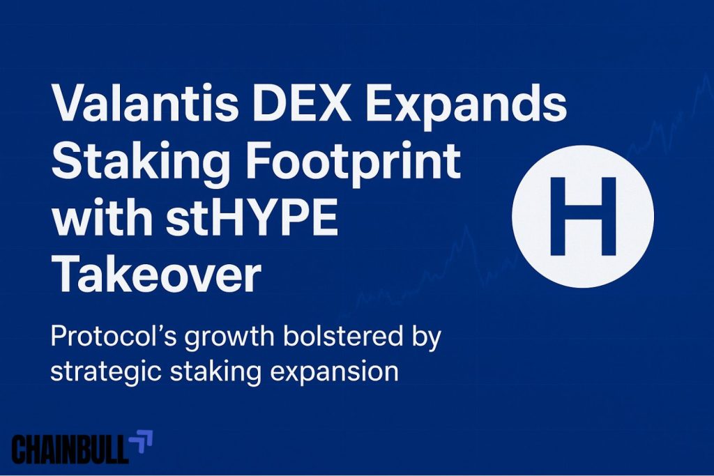 News Banner on Valantis DEX Expands Staking Footprint with stHYPE Takeover