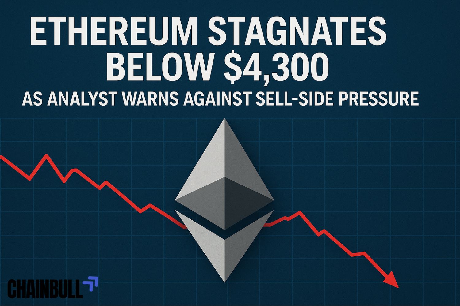 News banner on Ethereum Stagnates Below $4,300 as Analyst Warns Against Sell-Side Pressure