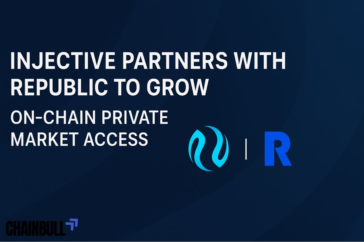 News banner on Injective Partners with Republic to Grow On-Chain Private Market Access