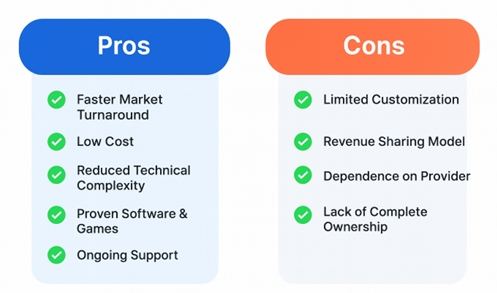 Image on Pros and Cons of White Label Casino Software