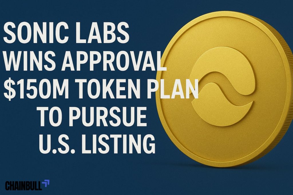 News banner on Sonic Labs Wins Approval for $150M Token Plan to Pursue U.S. Listing