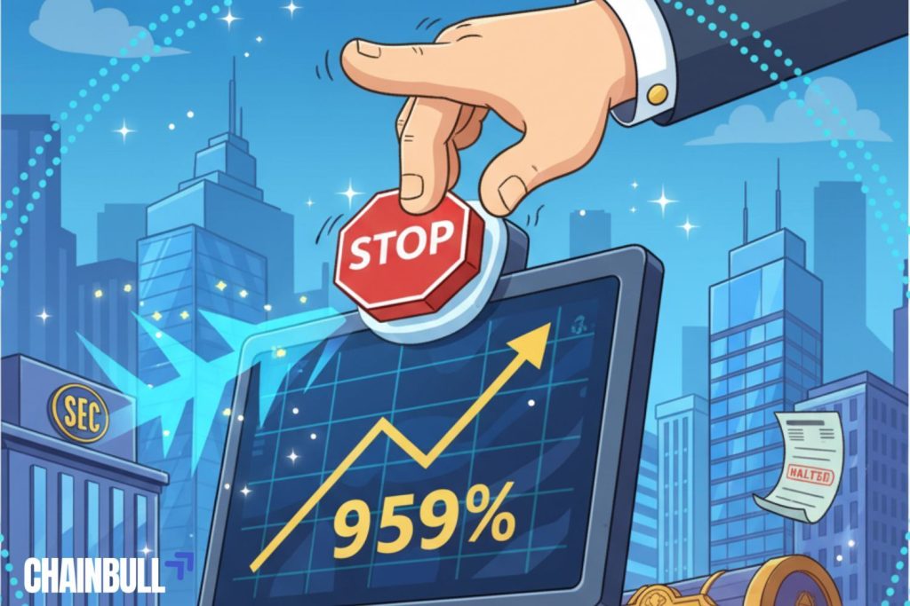 News banner on SEC Halts Trading of QMMM Holdings After 959% Stock Surge Linked to Crypto Treasury Plans