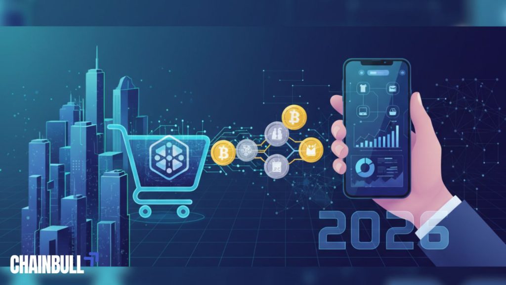 Blog banner on Tokenized Commerce & Retail: How Blockchain Will Change Shopping in 2026