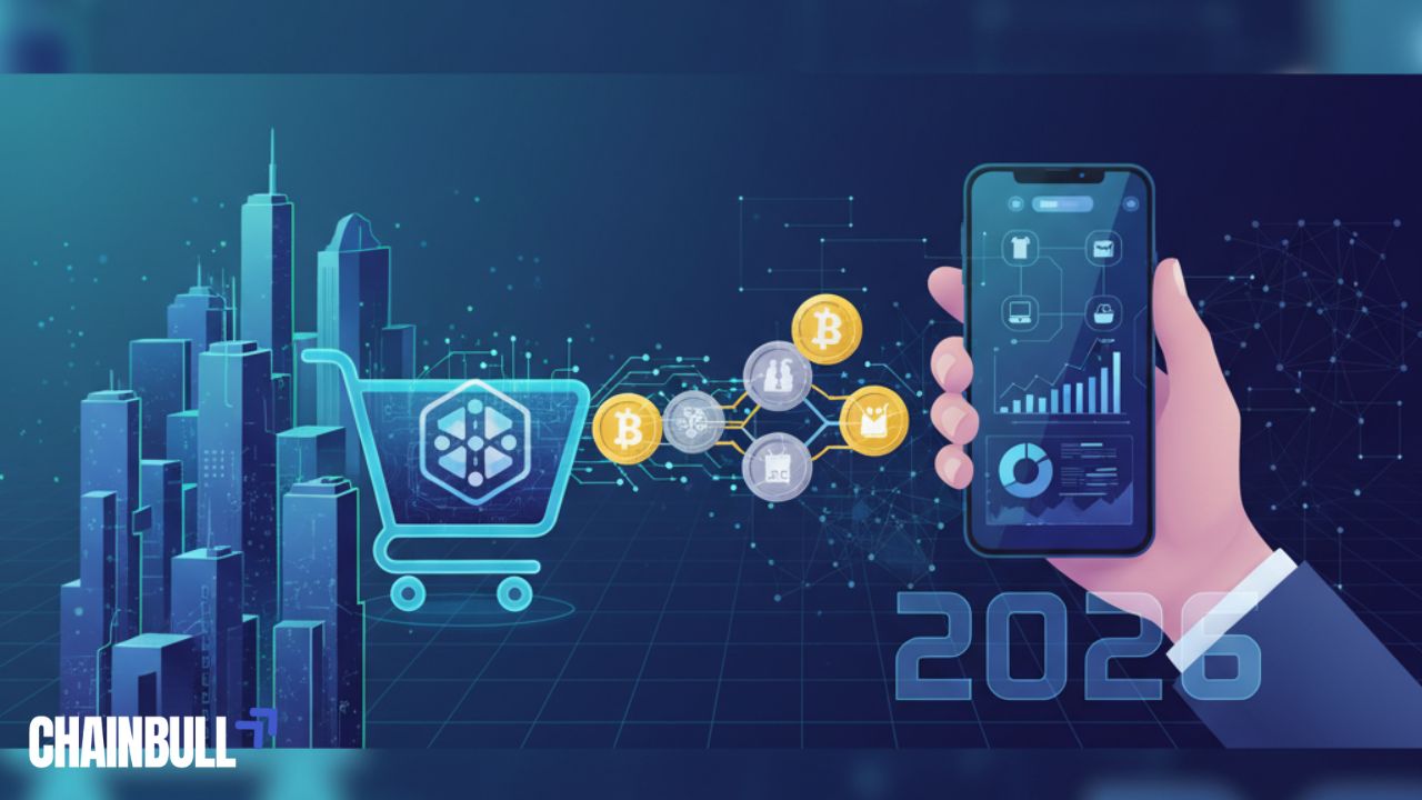 Blog banner on Tokenized Commerce & Retail: How Blockchain Will Change Shopping in 2026