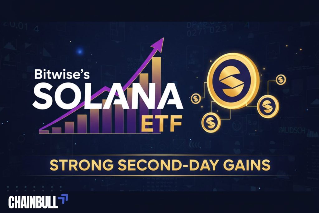this image describes Bitwise’s Solana ETF Shines