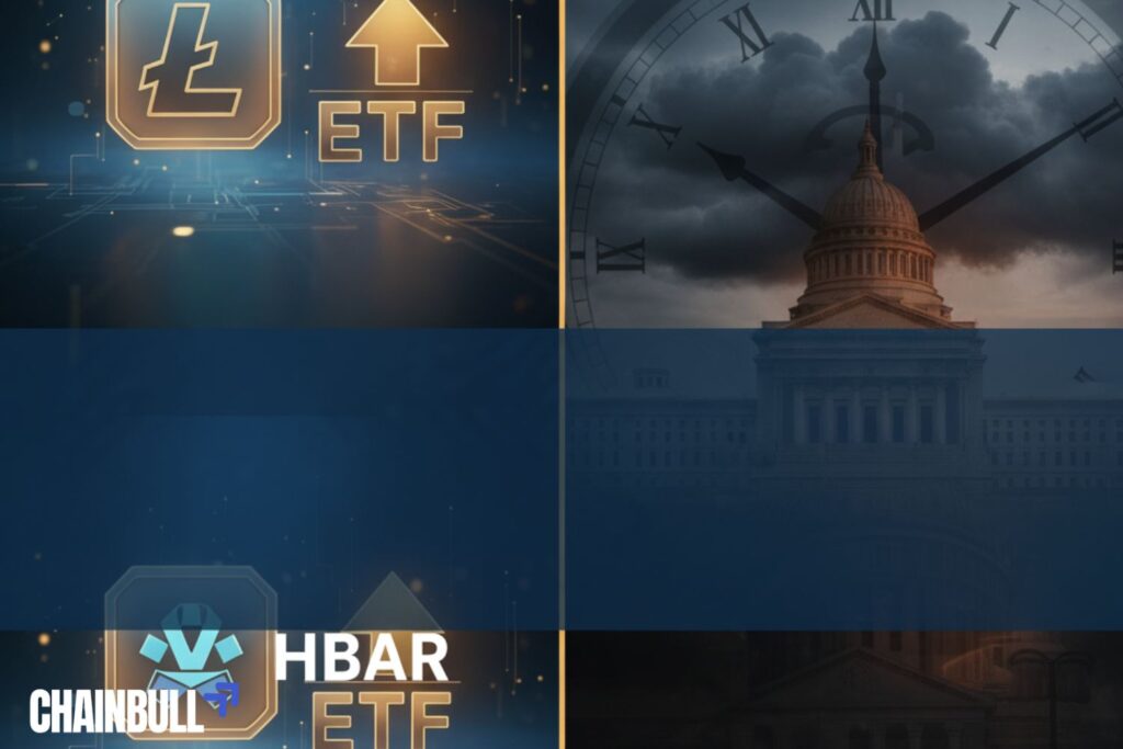 News banner on Litecoin, HBAR ETFs Move Closer to SEC Approval as Shutdown Delays Loom