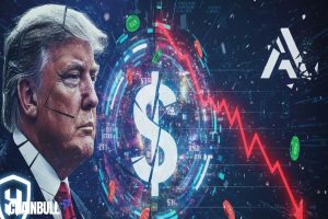 News banner on following title -Crypto Meltdown 2025: Trump’s Tariff Shock Wipes $19B — Hyperliquid Holds, AsterDEX Falters