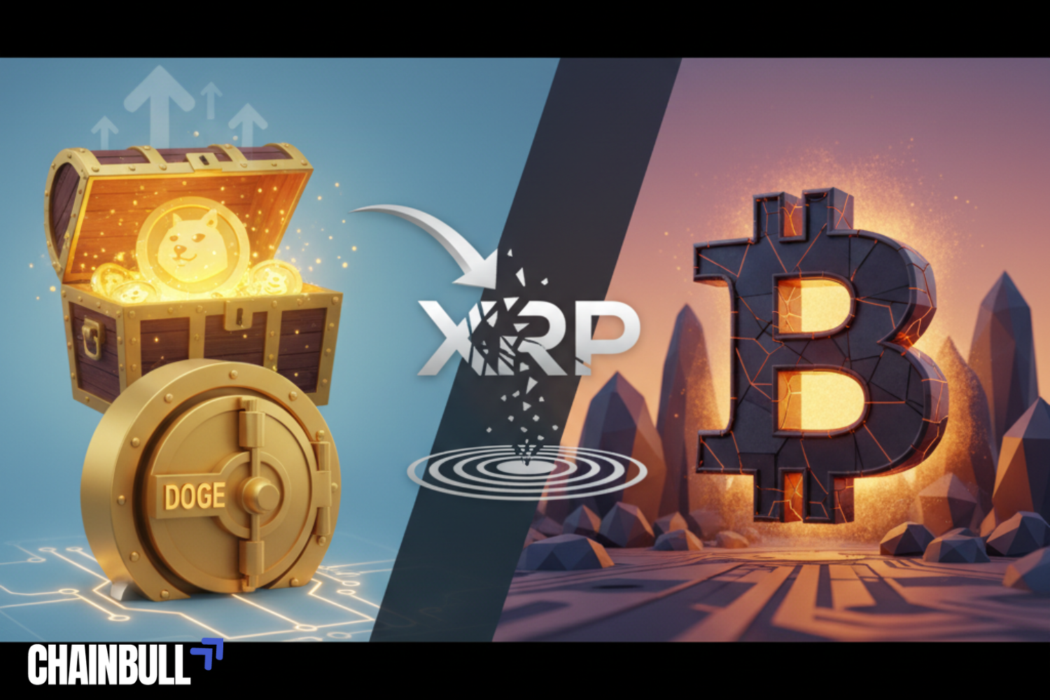 this image decribes Dogecoin Treasury To Go Public As XRP Slides