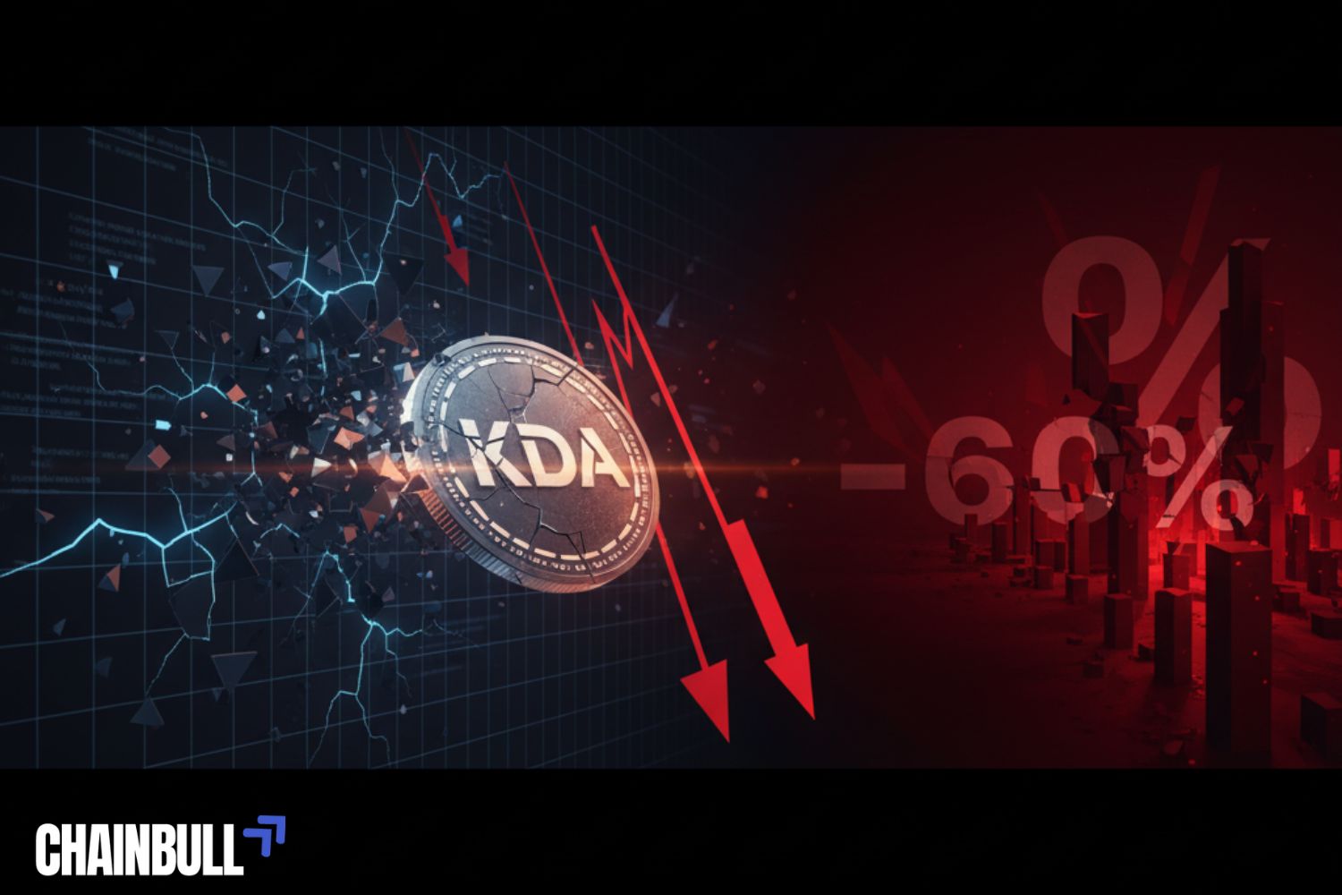 News banner on Kadena Winds Operations Down, KDA Token Price Plunges Over 60%