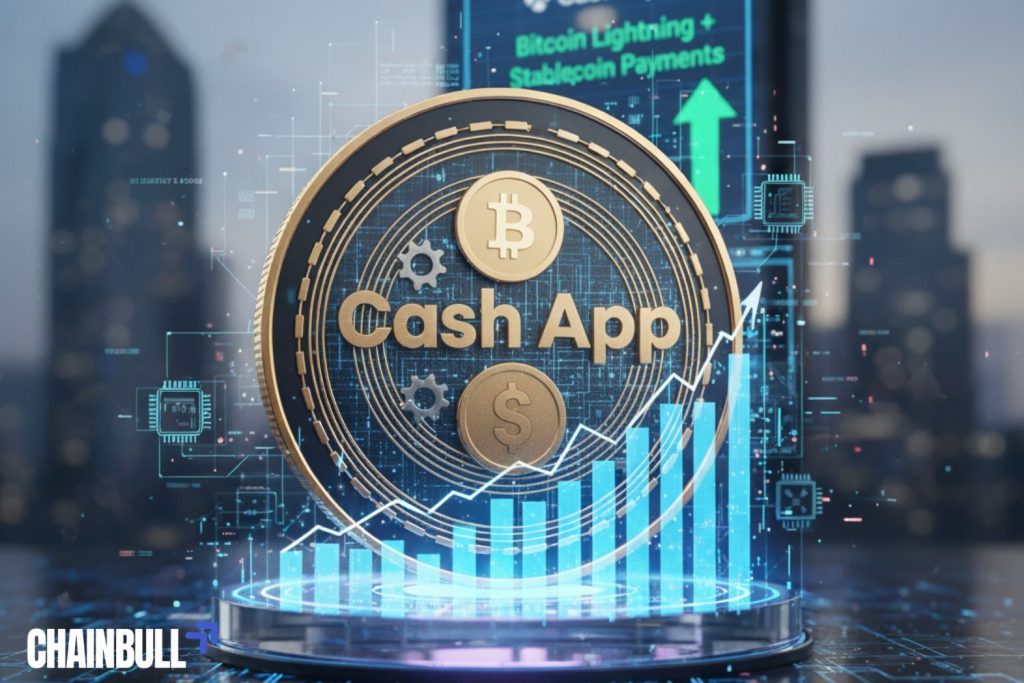 this image describes Cash App Enables Bitcoin Lightning
