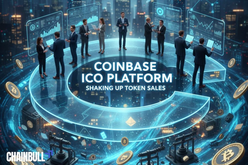 this image describes Coinbase’s ICO Platform Shakes Up Token Sale Market