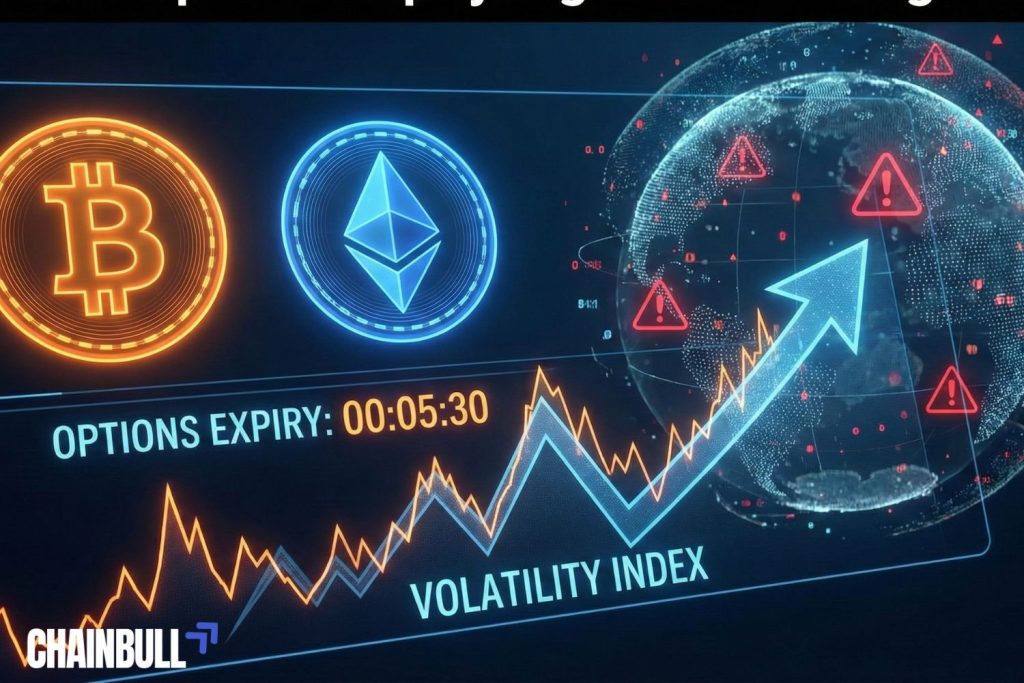 BTC & ETH Options Expiry Signals Incoming Volatility