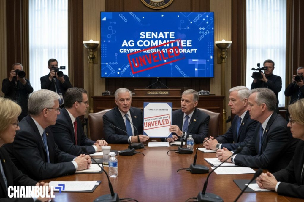this image describes Senate Ag Committee Unveils Crypto