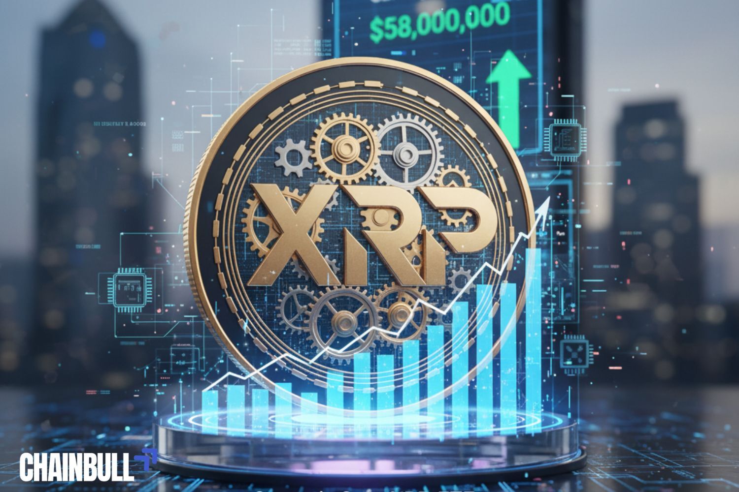 this image describes Canary’s Spot XRP ETF Generates $58 Million