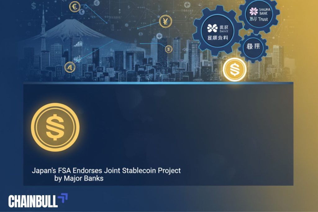 this image describes Japan’s FSA Endorses Joint Stablecoin