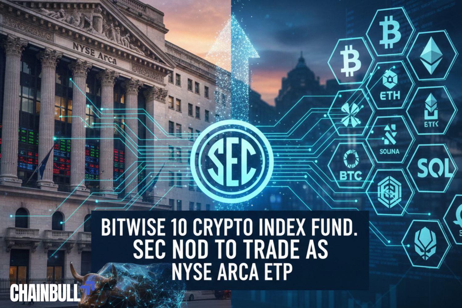 this image describes Bitwise 10 Crypto Index Fund secures SEC