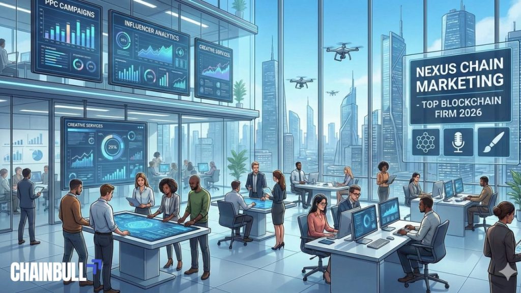 blog on Top Blockchain Marketing Firm Offering PPC, Influencer & Creative Services in 2026