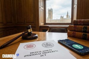 this image describes U.K. enacts law recognizing crypto