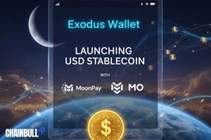 this image describes Exodus Wallet to launch USD stablecoin