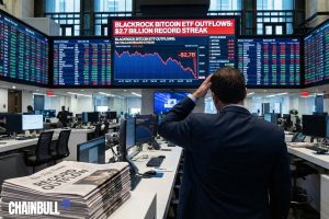 this image describes BlackRock Bitcoin ETF sheds $2.7 billion