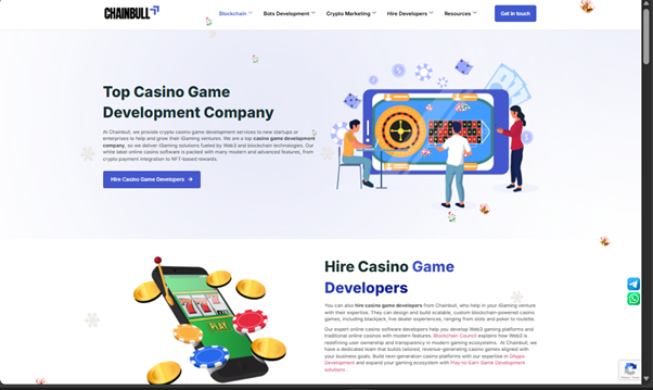 Chainbull's Casino Game Development Company image