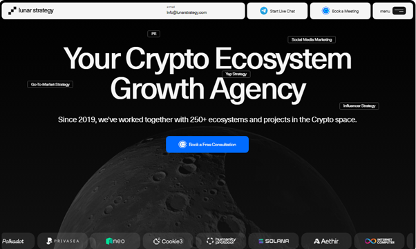 Banner image from Lunar Strategy website