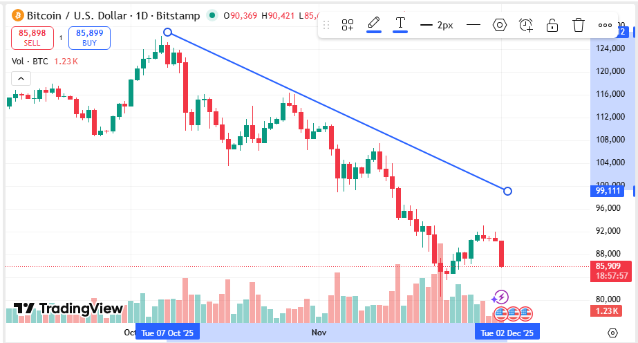 this image describes trading view