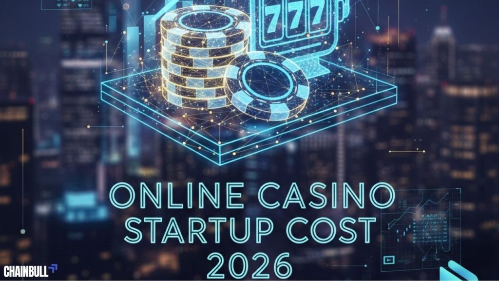 Online casino start-up cost 2026 banner