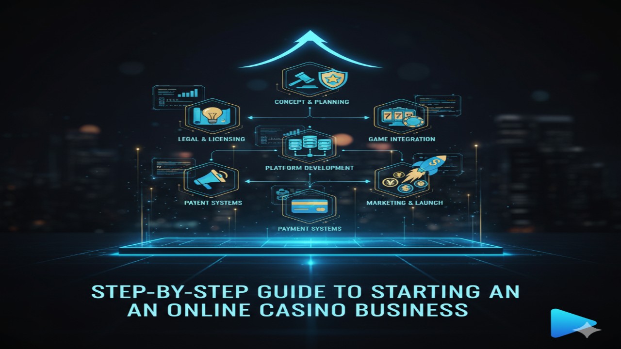 Step-By-Step Guide To Starting An Online Casino Business