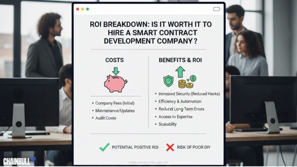 Roi Breakdown: Is It Worth It To Hire A Smart Contract Development Company?