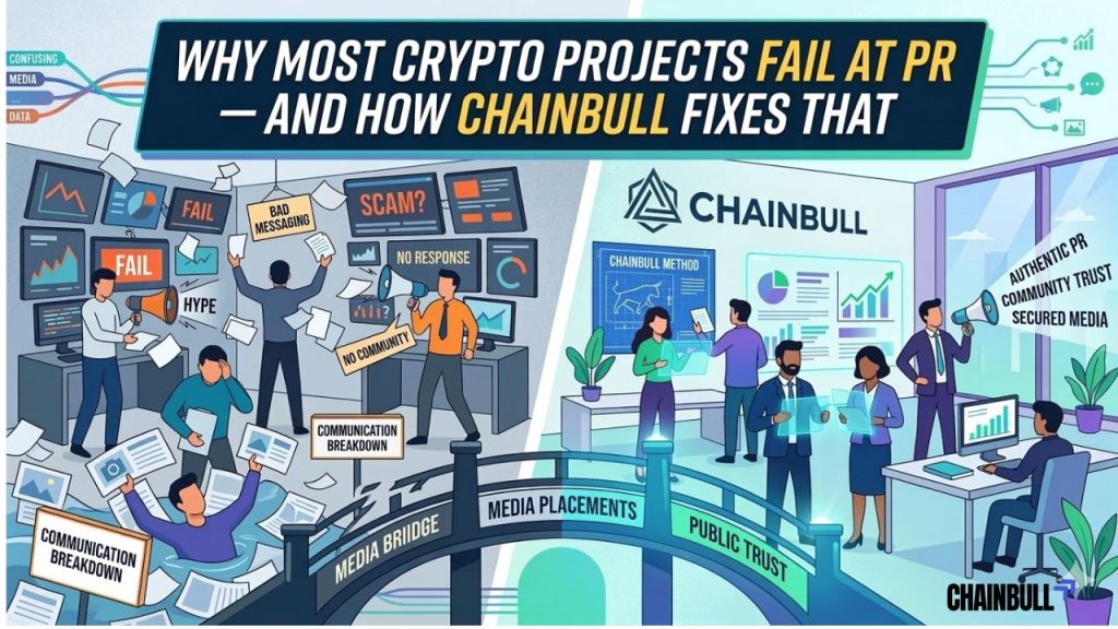 Why Most Crypto Projects Fail at PR — And How Chainbull Fixes That